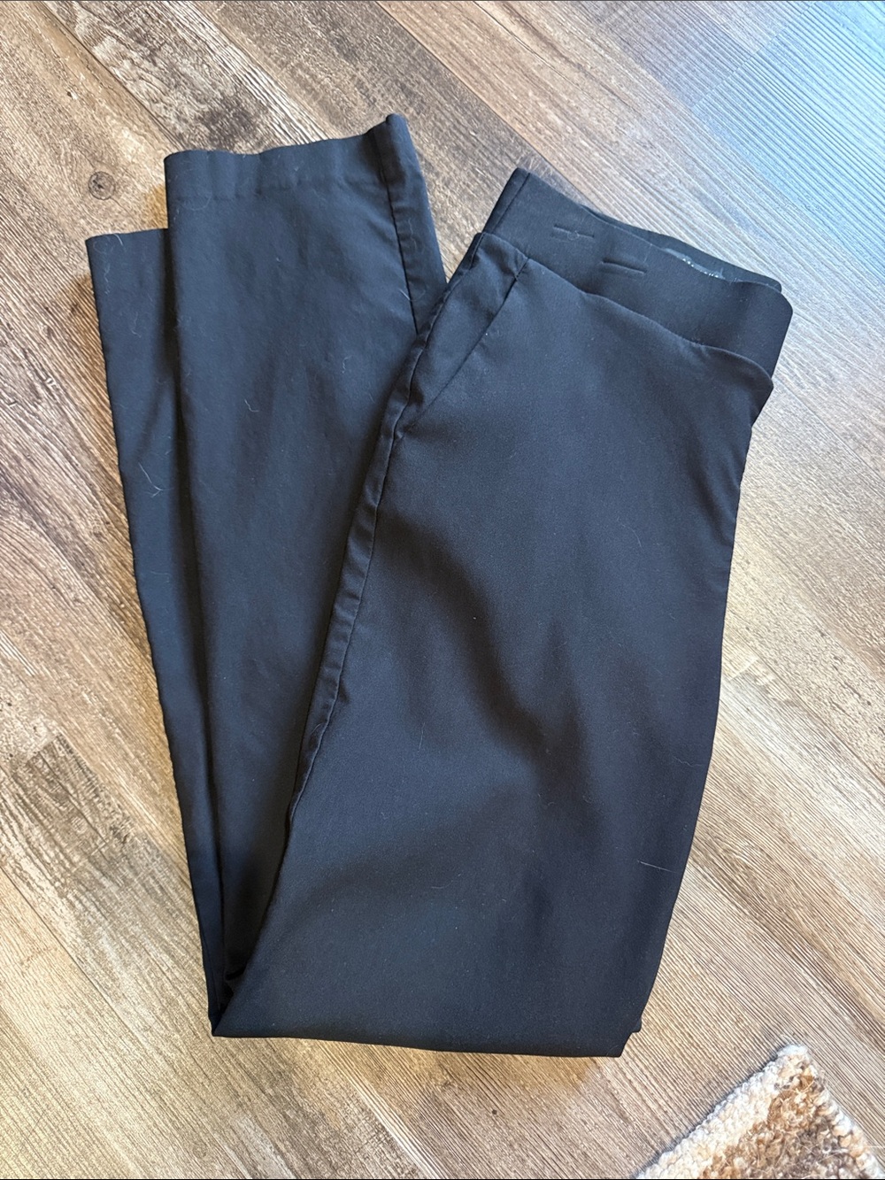 Simply Vera Vera Wang Black Dress Pants - Classic Tailored Style